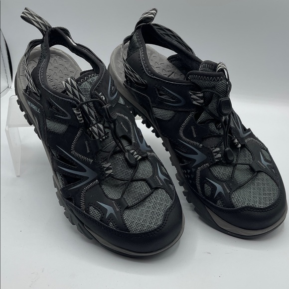 Merrell Womens Performance Black & Gray Outdoor Shoes, size 8.5 - Picture 1 of 6